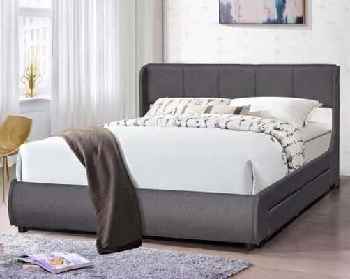 Het moderne Bed van het het Bed Comfortabele Hoofdeinde van Koningssize upholstered platform
