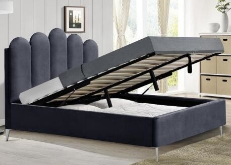 Bed van de de Liftopslag van Manufactory het In het groot Aangepaste Koningin Size Bed Frame Gas