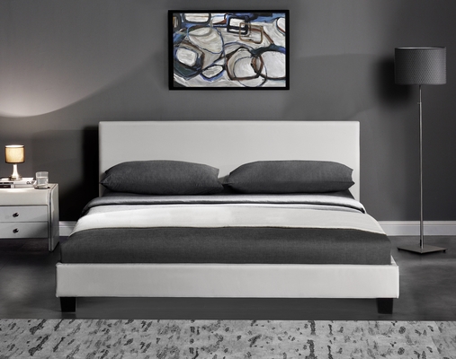 Morden Simple Design Polstered PU Leer Bed