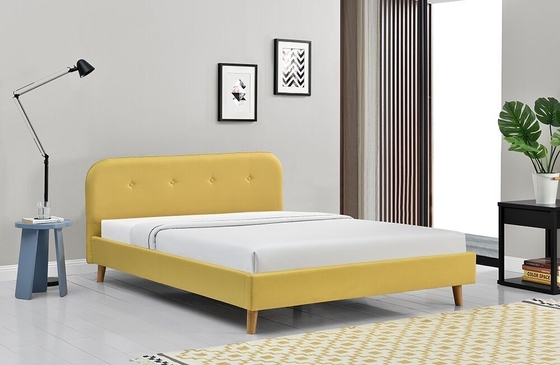 Houten Voeten Kinderen Bekleed bed