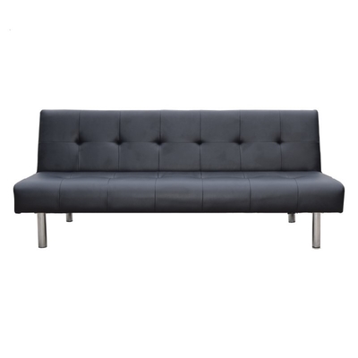 Leer Drie Seater Sofa Bed