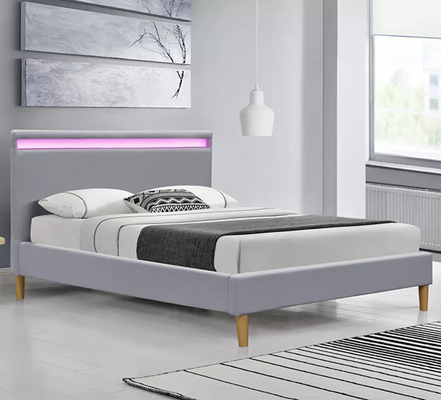 Stanlake Grey Light Up Bed Frame met Hoofdeinde 140x200cm 160x200cm 180x200cm