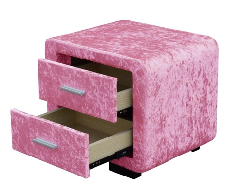 Kleine en praktische Stof Bedside Roze tafel handig voor de winkel CE