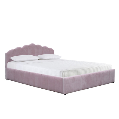 Tufted Beklede Lage van het het Platformbed van de Profielopslag het Triplex Materiële Douane