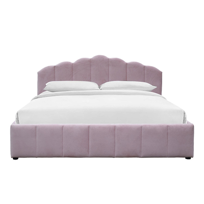 Tufted Beklede Lage van het het Platformbed van de Profielopslag het Triplex Materiële Douane