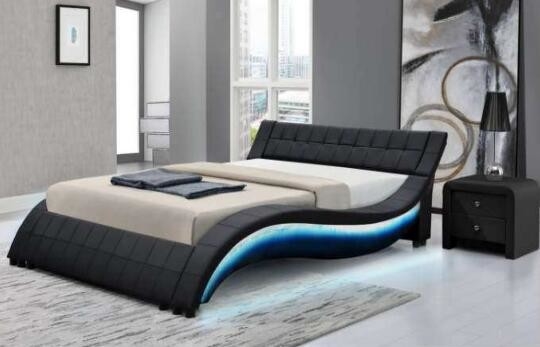 In het groot Confortable-LEIDENE van het Kader Verre Cotrol van het Triplexbed Ligting