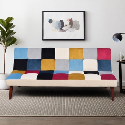 De moderne Gekleurde Stijl van Stoffensofa bed foldable reclining positions Europa