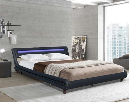 Het klassieke het Leerlicht van Luxefaux bekleedde omhoog bestand OEM van de Bedkras ODM