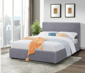 Modern ontwerp Linnen Stof King Size Tufted opslag Bed Frame BSCI