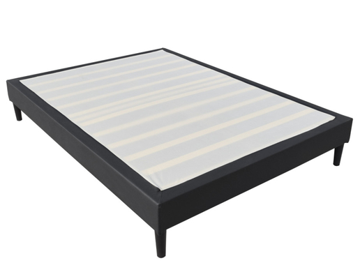 Eenvoudig ontwerp gepoleerde platform bed frame sterke structuur 203x152cm