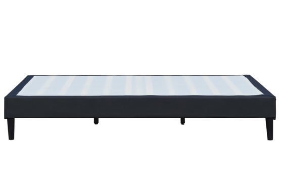 Eenvoudig ontwerp gepoleerde platform bed frame sterke structuur 203x152cm