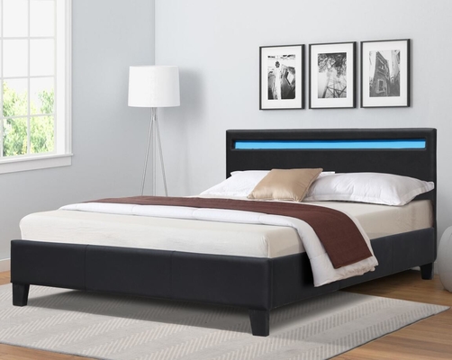 Dubbelgrootte Led Led Led Gepuppelde Bed Voor Moderne Slaapkamer