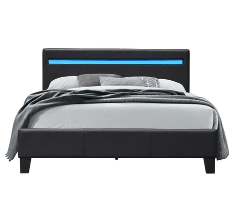 Dubbelgrootte Led Led Led Gepuppelde Bed Voor Moderne Slaapkamer