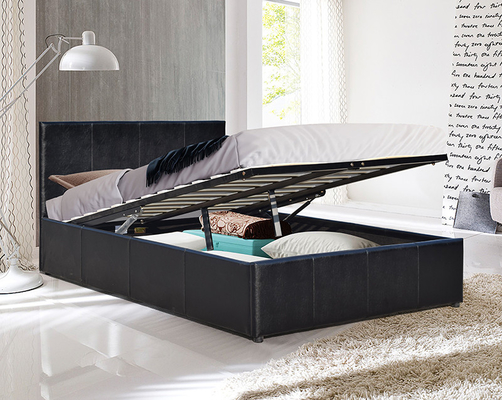 Een gepolsterd bed is een ruimtebesparend bed dat dingen kan opslaan die je niet gebruikt