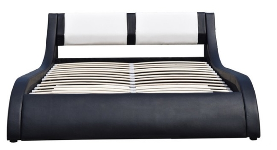 Groothandel Prijs Polstered Gas lift lederen bed met CE-goedkeuring