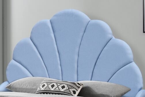 De Koning Bed van koningssize linen upholstered