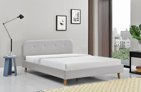 Houten Voeten Kinderen Bekleed bed