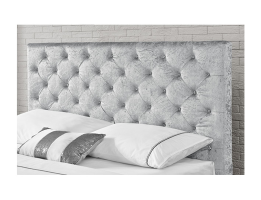 Volledig - van het het Fluweel de Stof Beklede Bed van de grootteverbrijzeling Certificatie van het Kaderce