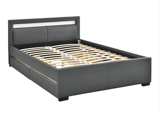 150x190cm van de het Kaderkoning van het Triplexbed het Beklede Platform van Size Big Cupboard Vulling