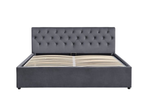 Het triplex bekleedde Tufted Opslagbed