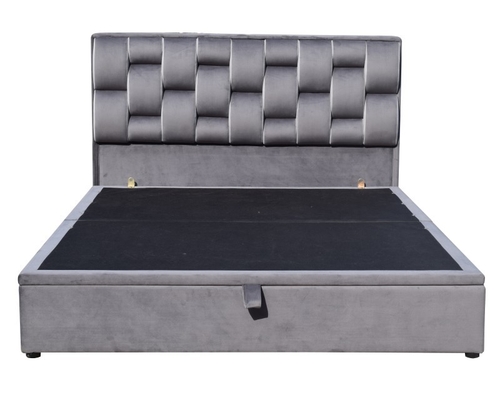 Triplexhoogtepunt - van de de Liftopslag van het groottegas van het het Bedkader OEM van Grey Velvet Lichte