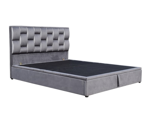 Triplexhoogtepunt - van de de Liftopslag van het groottegas van het het Bedkader OEM van Grey Velvet Lichte