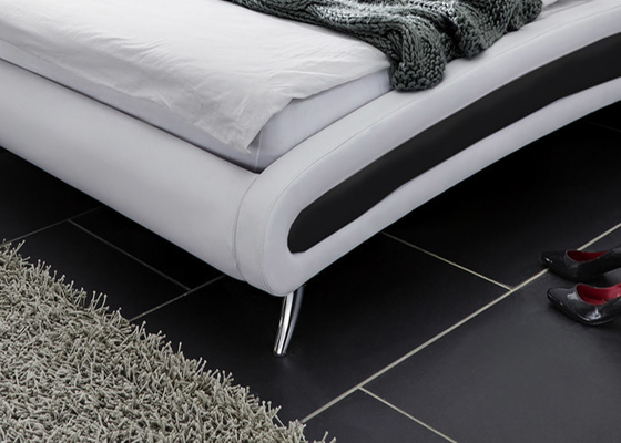 Van de Koningssize bed set van de ottomaneluxe Klassiek Koninklijk Gebogen de Slaapkamermeubilair