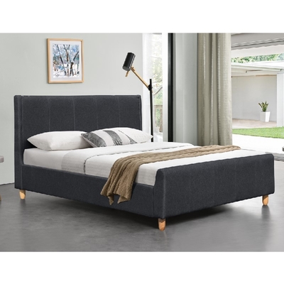 De gestikte van het Kaderdoubel van het Linnenstof Beklede Bed Grootte EN1725