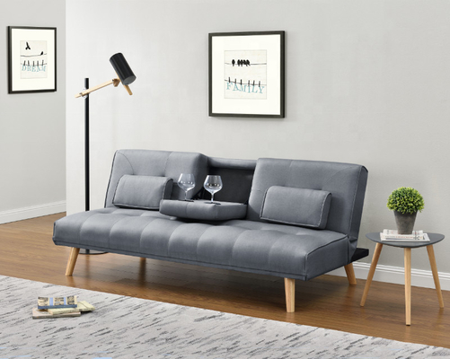 Multifunctioneel Geel Fluweel Sofabed