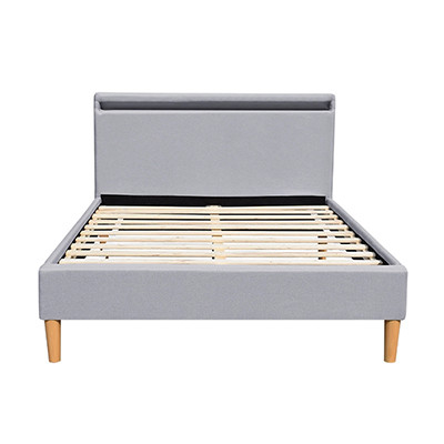 Stanlake Grey Light Up Bed Frame met Hoofdeinde 140x200cm 160x200cm 180x200cm