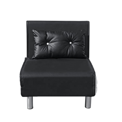 Van de Groottesofa bed Pu van de fluweelhoek Enige de Stoffenoem ODM