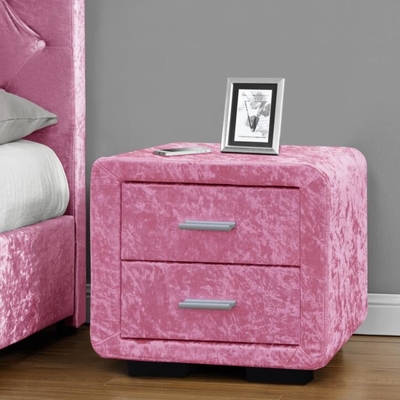 Kleine en praktische Stof Bedside Roze tafel handig voor de winkel CE